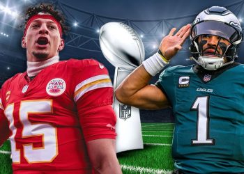 Kansas City Chiefs y Philadelphia Eagles en la final del Super Bowl 2025