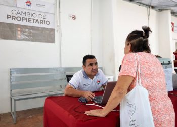 Gobierno de Benito Juaréz mantiene módulo de catastro en Palacio Municipal