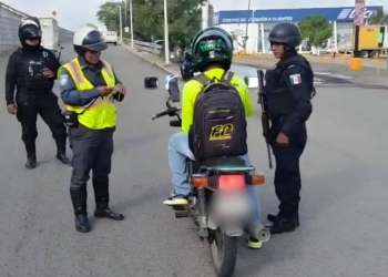 Teapa inicia operativo de supervisión a motos