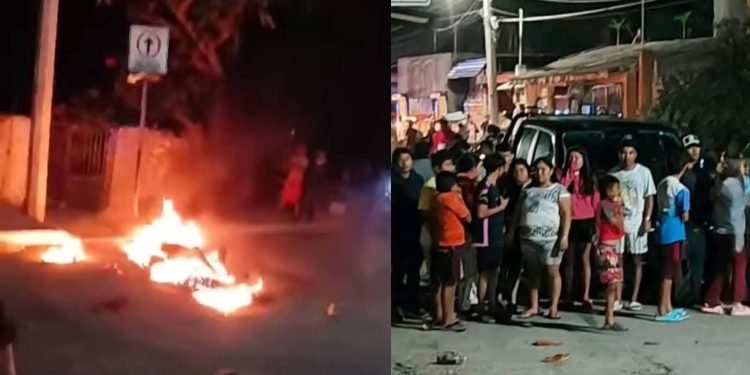 Pobladores de Tekit linchan y queman a joven por feminicidio
