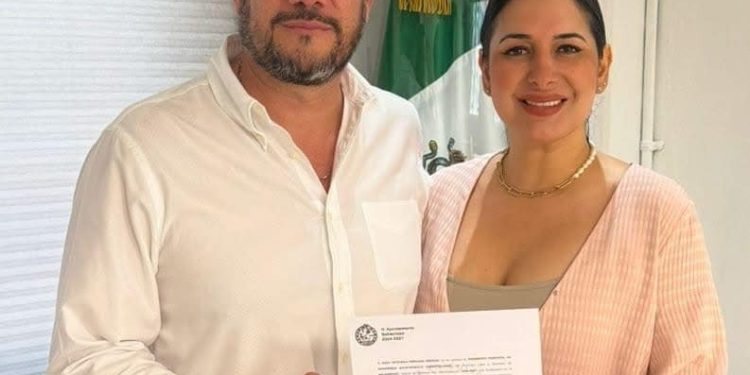 GUILLERMO BRAHMS A OFICIALIA MAYOR DE SOLIDARIDAD: ESTEFANÍA MERCADO