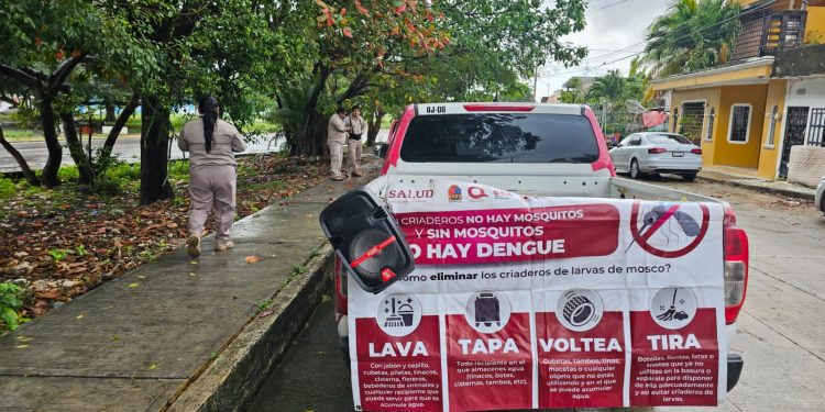 Invita SESA a conservar patios limpios para prevenir el dengue
