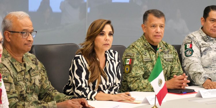 Revisa Mara Lezama estrategias para la recuperación de paz