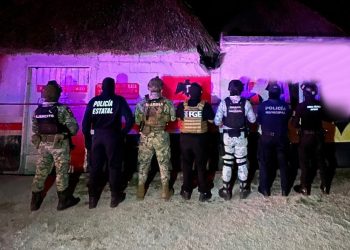 Aseguran varias dosis de droga en dos bares de Felipe Carrillo Puerto