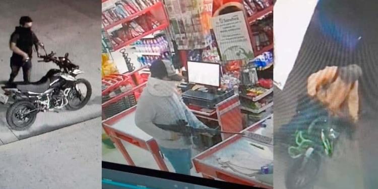 Asaltan a mano armada cuatro tiendas en la colonia Parrilla