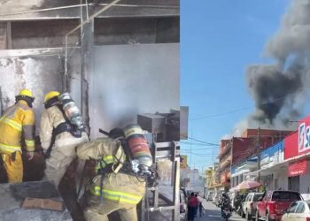 Se incendia bodega de semillas cerca del mercado Pino Suárez