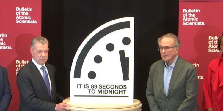 “Reloj del Apocalipsis” se adelanta un segundo más, acercándose al fin de la humanidad