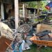 Incendio en Cunduacán provocado por pirotecnia: familia ilesa, perro quemado
