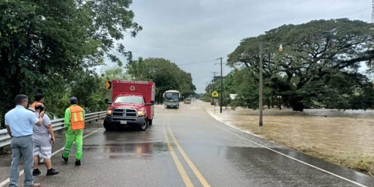 Autoridades reportan condiciones normales en la carretera Villahermosa-Teapa