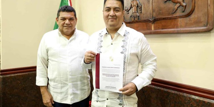 Javier May designa a Francisco Javier Zúñiga como nuevo secretario ejecutivo de Seguridad