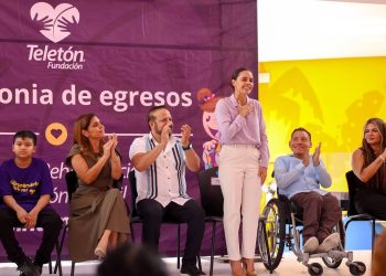 Reconocen a niñas, niños y adolescentes del Crit Quintana Roo por culminar con sus terapias