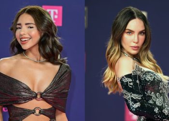 Ángela Aguilar evita ver la presentación de Belinda en los Premios Lo Nuestro