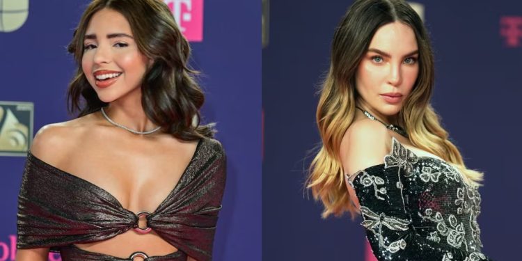 Ángela Aguilar evita ver la presentación de Belinda en los Premios Lo Nuestro