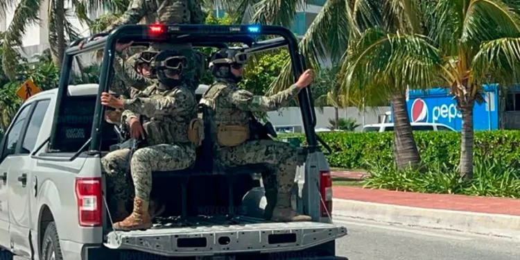 Llevan a cabo un simulacro para reforzar la seguridad en la Zona Hotelera de Cancún