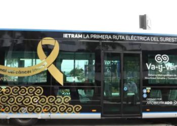 Yucatán se convirtió en la primera entidad en todo el país en conmemorar el Día Internacional del Cáncer Infantil a través de su transporte público