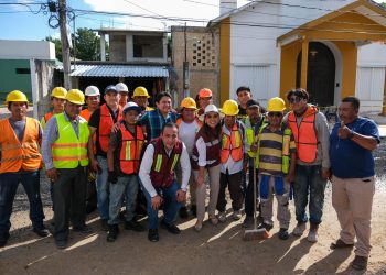 Después de 7 años de abandono Transforma Mara Lezama la Avenida Santa María en Leona Vicario