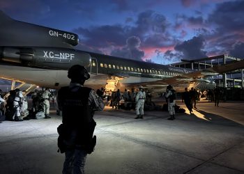 Envían 120 elementos de Guardia Nacional de Quintana Roo a la frontera norte del país