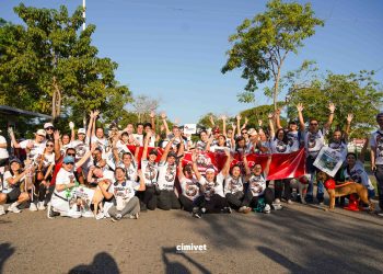 La Quinta Caminata y perRun superó las 400 familias inscritas en Villahermosa
