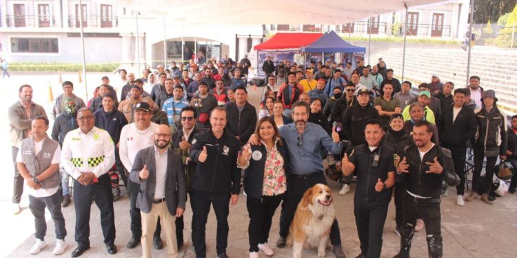 Secretaría de Movilidad de la Ciudad de México, Alcaldía de Cuajimalpa, DiDi y ANASEVI promueven la seguridad vial para motociclistas