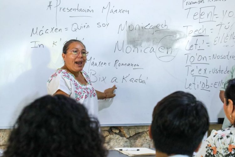Capacitan a servidores públicos de Solidaridad en lengua maya para una atención más inclusiva