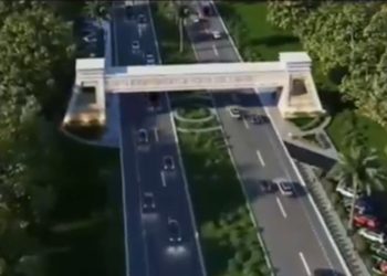 Inicia construcción de portal de acceso a Playa del Carmen, obra histórica