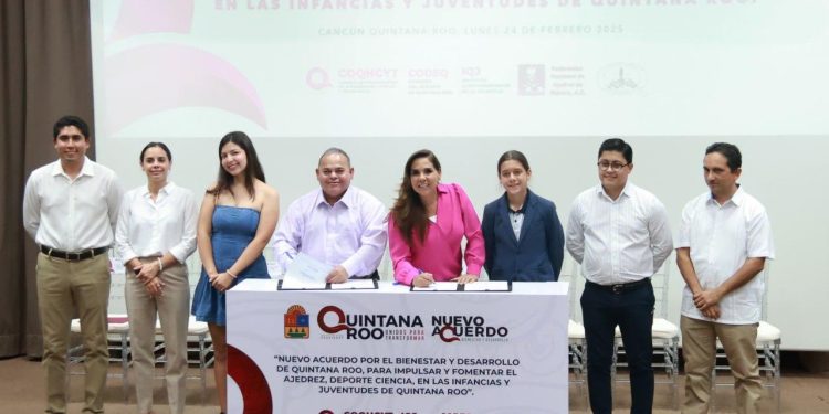 Ana Paty Peralta y Mara Lezama anuncian primer centro de desarrollo y alto rendimiento de ajedrez en Quintana Roo