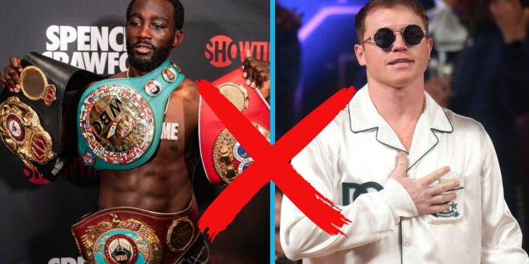 Cancelan pelea de ‘Canelo’ Álvarez contra Terence Crawford