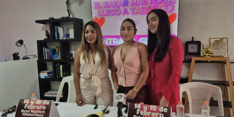 Bazar ‘Mundo Rosa’ impulsará a emprendedoras en Villahermosa