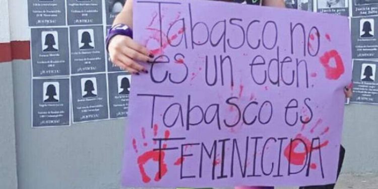 Frente Abolicionista de Tabasco: 57 feminicidios en 2024, autoridades minimizan cifras