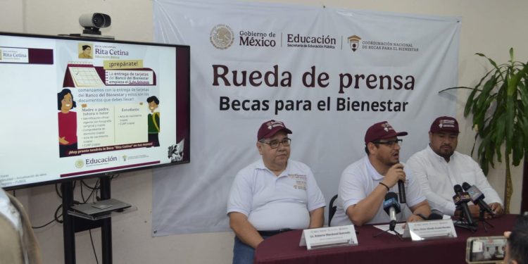 Inicia el 17 de febrero entrega de tarjetas de la beca «Rita Cetina» en Tabasco