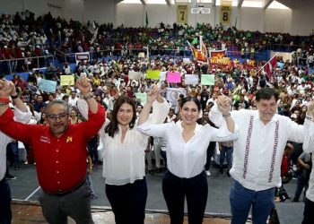 Libres y sin miedo: Anahí González y Gerardo Fernández Noroña destacan la lucha por los derechos de las mujeres y niñas