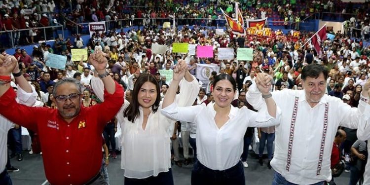 Libres y sin miedo: Anahí González y Gerardo Fernández Noroña destacan la lucha por los derechos de las mujeres y niñas