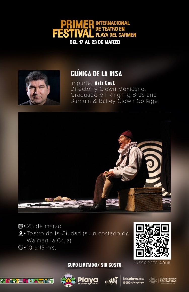 Anuncia IMCAS cursos y talleres en el marco del Festival Internacional de Teatro