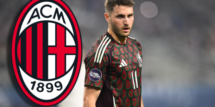 Santiago Giménez es el nuevo jugador del AC Milan de Italia