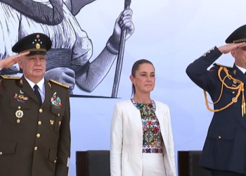 Conmemoran Aniversario 110 de la Fuerza Aérea Mexicana junto a la presidenta Claudia Sheinbaum en Tulum