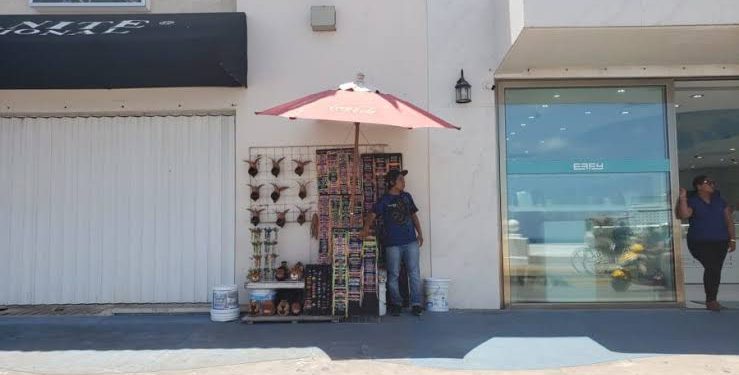 Baja la presencia de vendedores ilegales en Cozumel