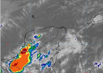 Prevén cielo medio nublado con intervalos de chubascos en Quintana Roo