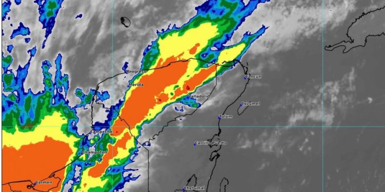 Prevén lluvias fuertes para Quintana Roo