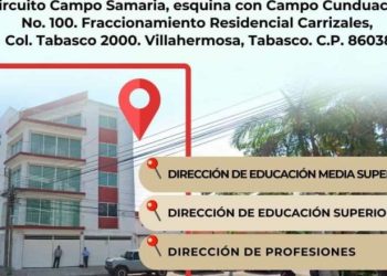 Cambian de sede la Subsecretaría de Educación Media Superior y Superior en Tabasco