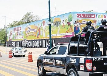 Refuerzan seguridad para la Feria Tabasco 2025 con 350 elementos, drones y helicóptero