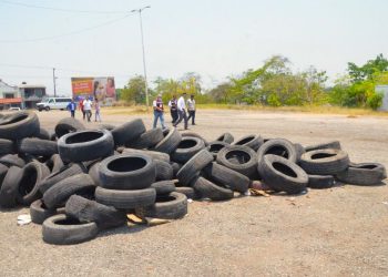 Tabasco recolecta 250 toneladas de llantas para prevenir el dengue