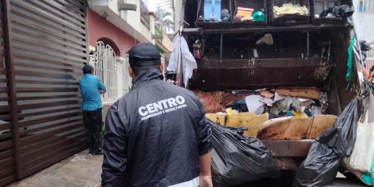 Suspenderá Centro recolección de basura el 27 de febrero