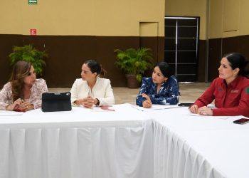 Bajo el liderazgo y la coordinación de Mara Lezama estamos construyendo la paz en Playa del Carmen: Estefanía Mercado