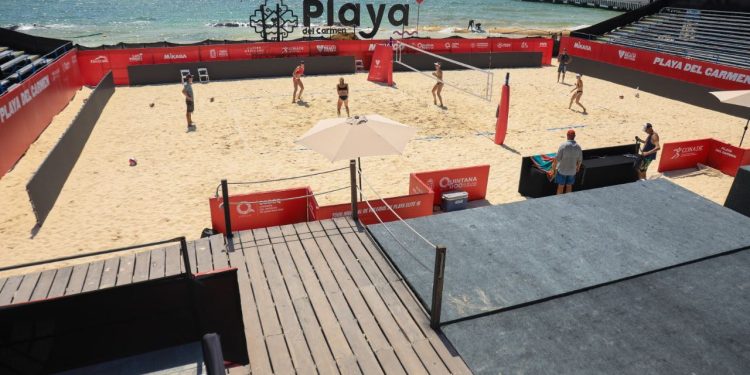 Gobierno de Playa del Carmen implementa operativo de seguridad por el Mundial de Voleibol de Playa
