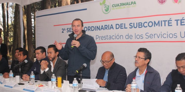 Carlos Orvañanos lleva obras y servicios a todo Cuajimalpa; infraestructura pública es un eje social no político
