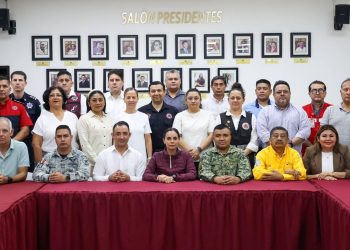 Instalan el Comité Operativo Especializado en Incendios Forestales y Urbanos del Municipio de Benito Juárez, Temporada 2025