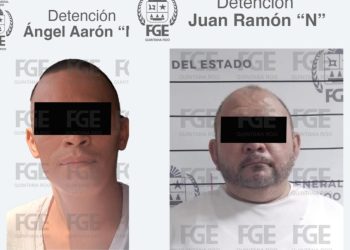 FGE captura a dos implicados de un doble homicidio, uno de ellos fue el de un empresario en Benito Juárez