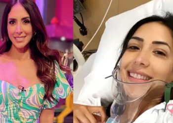 La presentadora Cynthia Urías compartió que había sido hospitalizada de emergencia