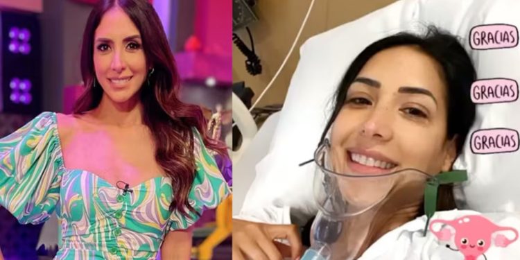 La presentadora Cynthia Urías compartió que había sido hospitalizada de emergencia