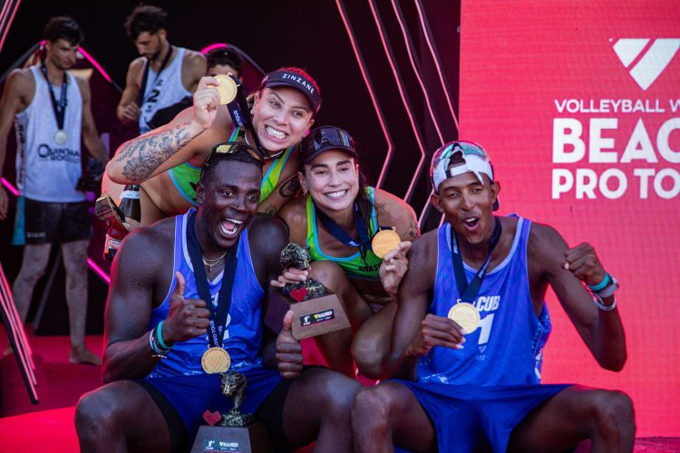 El Tour Mundial de Voleibol brilló en Playa del Carmen